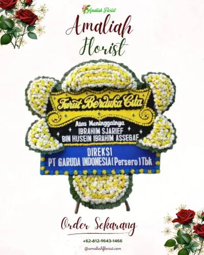 Papan Bunga Duka di Condro
